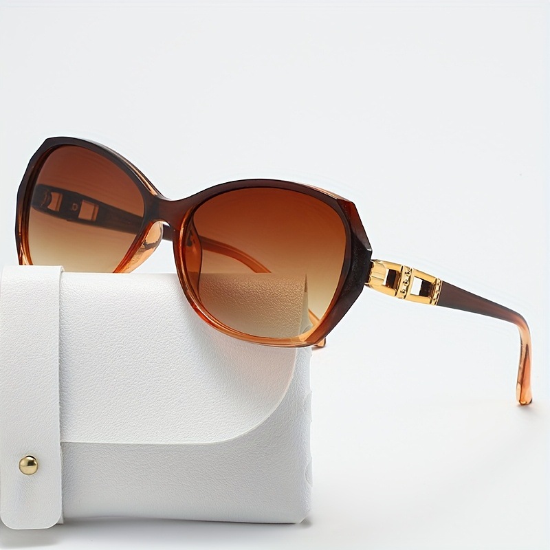 New Style Sunshade Sunglasses for Women, High-End Ins Internet Celebrity Versatile Street Photography Glasses, Fashionable Anti-Uv Sunglasses for Women