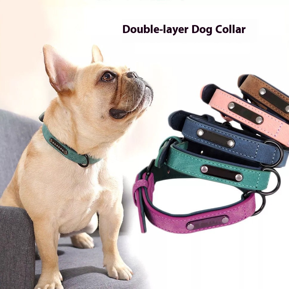 Dog Collar Frosted Anti-Lost Husky Small Large Dog Puppy Pet Alaska Collar Collar Collar