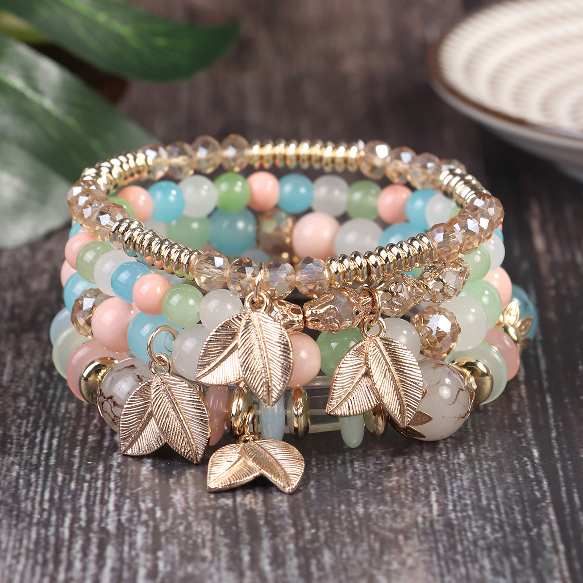 Bohemian Wings Bracelet Multi-layer Beaded Niche Design Sense Cross-border Jewelry
